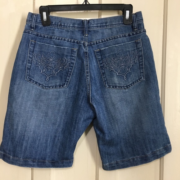 Zena Jeans Women Denim Short Size 10 - Picture 5 of 10